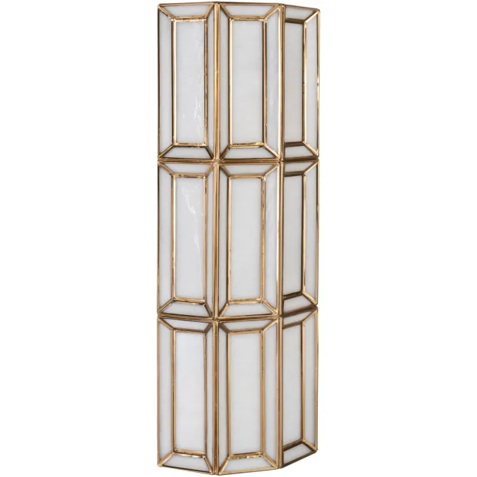 Richmond Interiors Wandlamp Opal antiek brons