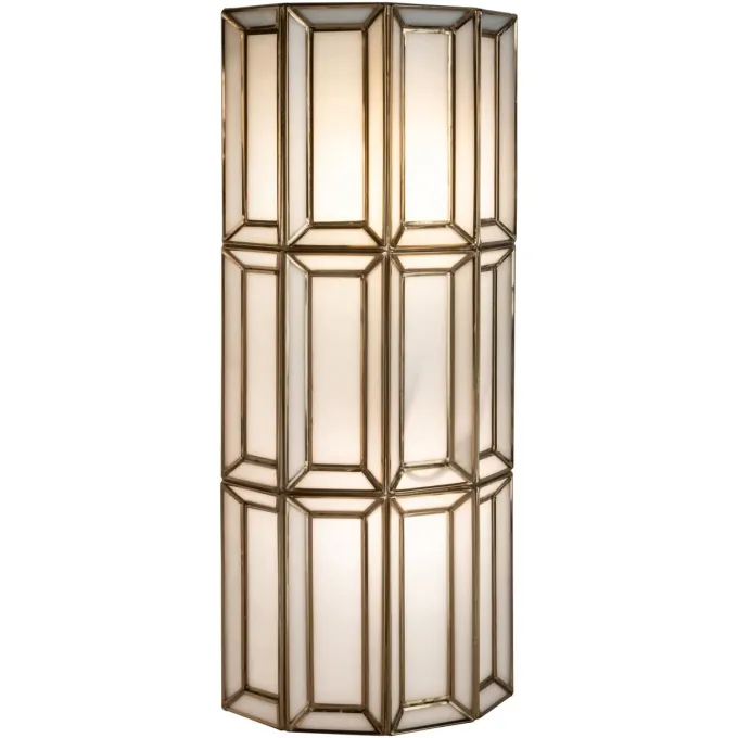 Richmond Interiors Wandlamp Opal antiek brons