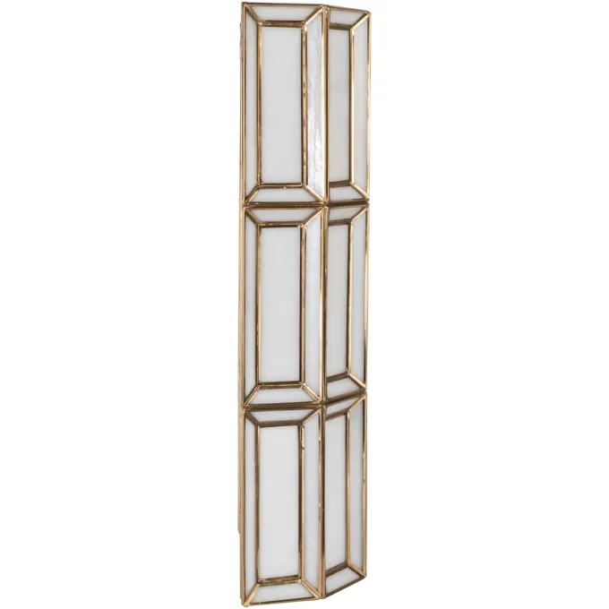 Richmond Interiors Wandlamp Opal antiek brons