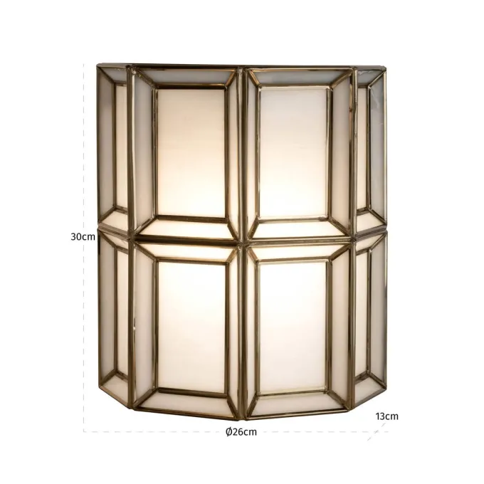 Richmond Interiors Wandlamp Amara antiek brons
