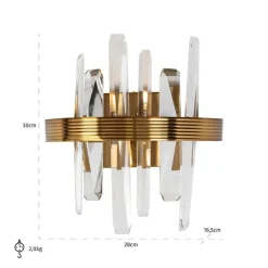 Richmond Interiors Wandlamp Brigh