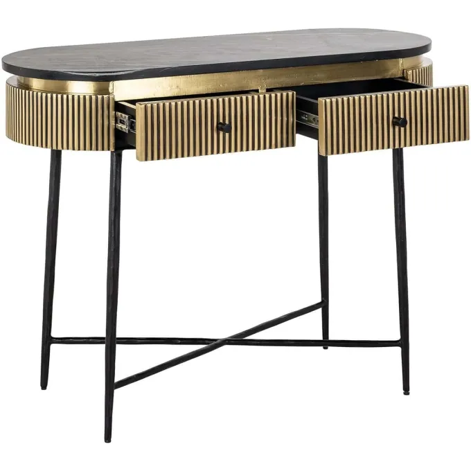Richmond Interiors Wandtafel Ironville goud