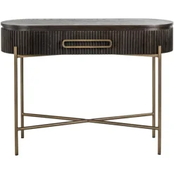 Richmond Interiors Wandtafel Luxor 1-lade bruin