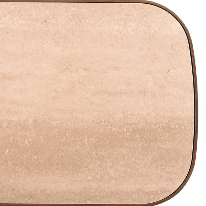 Richmond Interiors Wandtafel Locarno geborsteld Goud