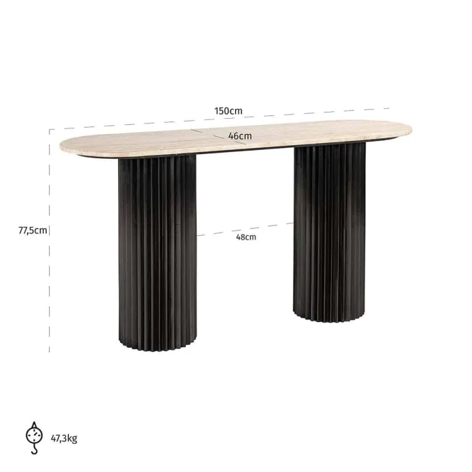 Richmond Interiors Wandtafel Hampton
