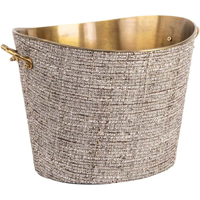 Richmond Interiors Wijn- en baraccessoires Brady beige champagne cooler