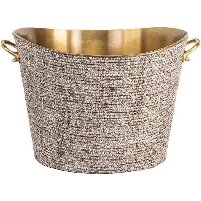 Richmond Interiors Wijn- en baraccessoires Brady beige champagne cooler