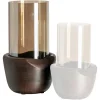 Richmond Interiors Windlicht Sloane walnoot groot