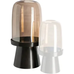 Richmond Interiors Windlicht Meave walnoot groot