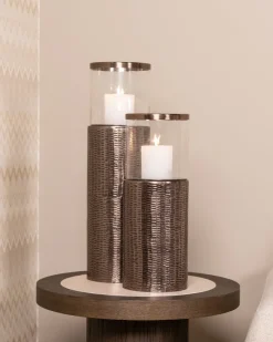 Richmond Interiors Windlicht Faylen brons S