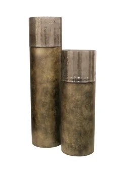 Richmond Interiors Windlicht Mayce gold small