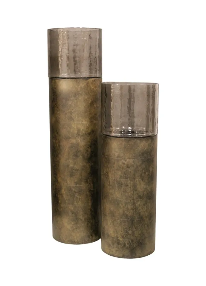 Richmond Interiors Windlicht Mayce gold small