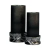 Richmond Interiors Windlicht Candace smoke small