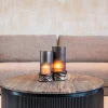 Richmond Interiors Windlicht Candace smoke large