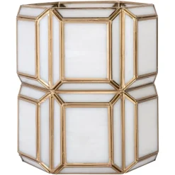 Richmond Interiors Windlicht Ariana antiek brons klein