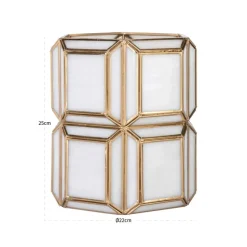 Richmond Interiors Windlicht Ariana antiek brons klein