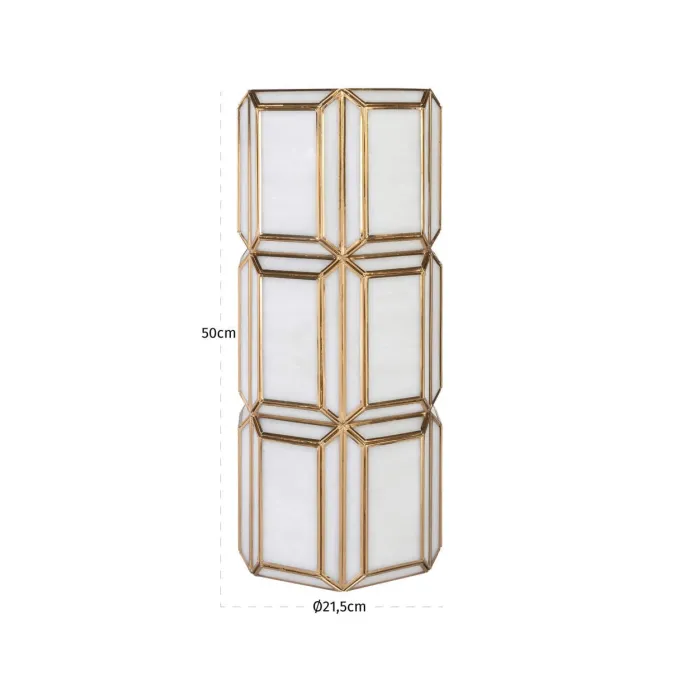 Richmond Interiors Windlicht Emilia antiek brons groot