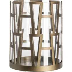 Richmond Interiors Windlicht Shandy antiek brons klein