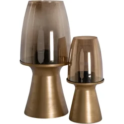 Richmond Interiors Windlicht Danea goud klein