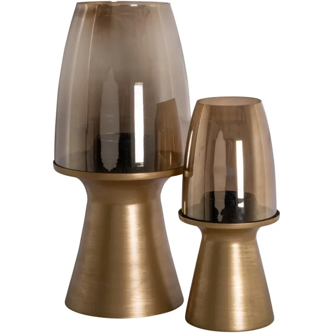 Richmond Interiors Windlicht Danea goud klein