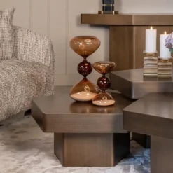 Richmond Interiors Zandloper Elba groot Bruin