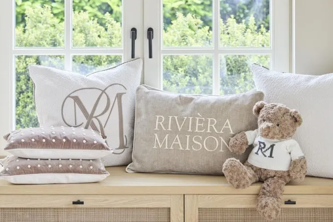 Riviera Maison Kussen Evora 65x45 cm