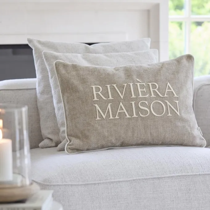 Riviera Maison Kussen Evora 65x45 cm
