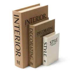 Riviera Maison Opbergboxen Decoratieve set van 3 boeken