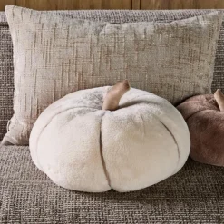 Riviera Maison Pumpkin Faux Fur Box kussen L