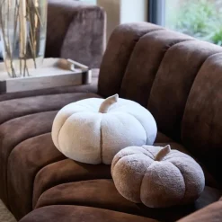 Riviera Maison Pumpkin Faux Fur Box kussen S