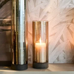 Riviera Maison Windlicht Selaire hout S