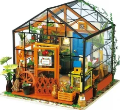Robotime Houten bouwpakket Cathy's flower house
