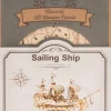 Robotime Houten Bouwpakket Sailing Ship