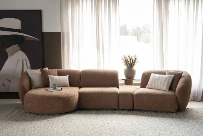 Sevn Bank Marit van Sevn | Modulaire Designbank in Diverse Stoffen & Opstellingen