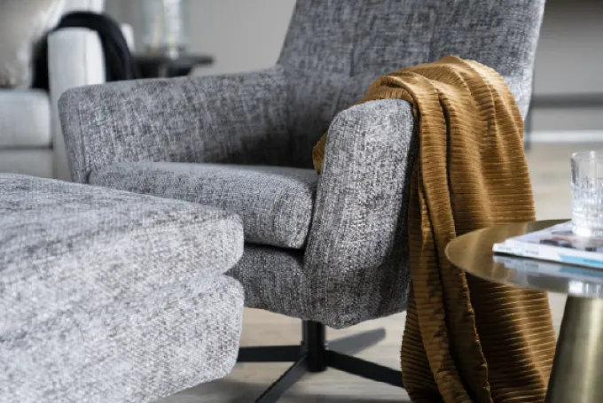 Sevn Fauteuil Dea van Sevn - Verkrijgbaar in vele stoffen en kleuren