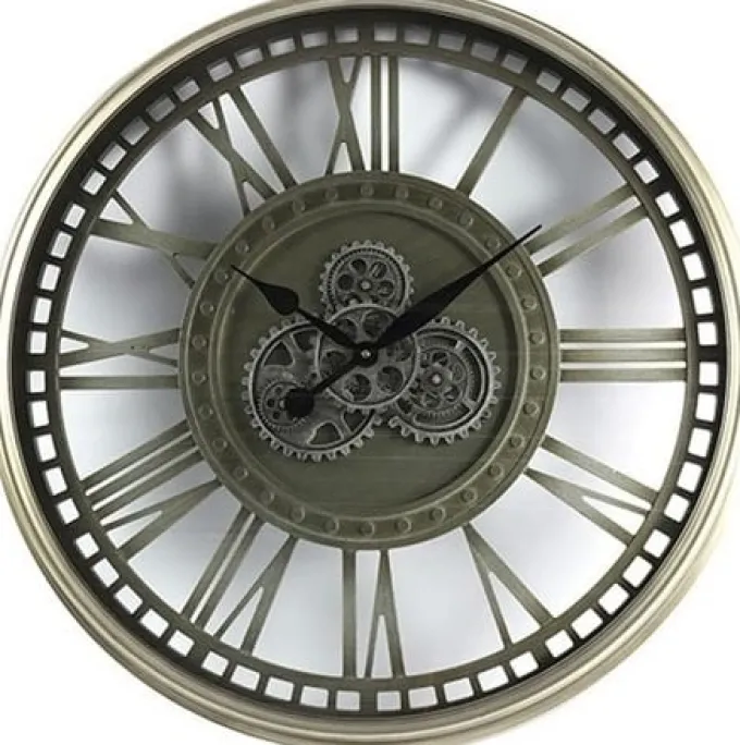 Thomas Kent Klok Levi L silver - Ø80CM