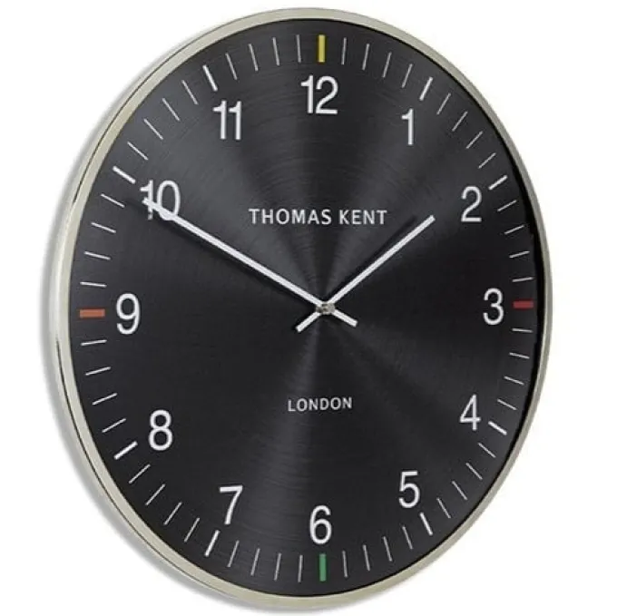 Thomas Kent Thomas Kent Klok Oyster Aubergine/Goud - Grote wandklok Ø 65 cm