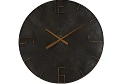 Thomas Kent Wandklok Winton L zwart - Ø80CM