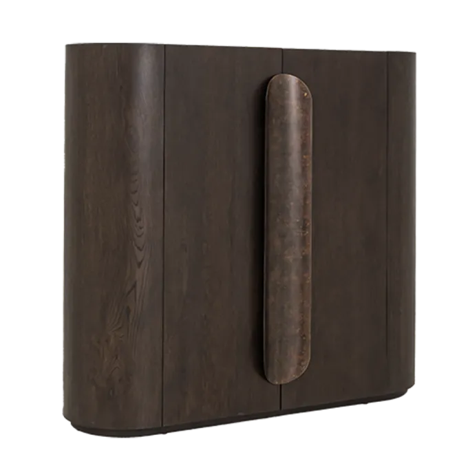 Tower Living Allure Opbergkast donkerbruin 150 cm