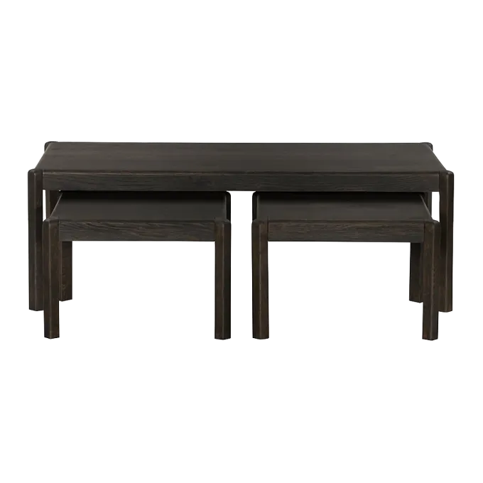 Tower Living Amalfi Salontafel- en Bijzettafelset basalt vanaf 50 cm