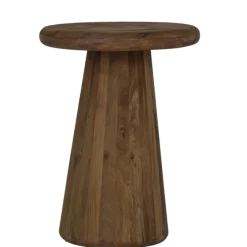 Tower Living Asti Bijzettafel rond bruin 40 cm