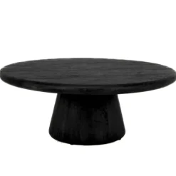 Tower Living Asti Salontafel rond zwart 90 cm