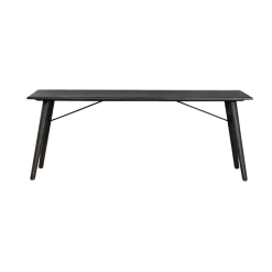 Tower Living Aura Eetkamertafel espresso 220 cm