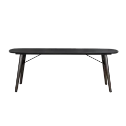Tower Living Aura Eetkamertafel espresso 220 cm - Deens Ovaal