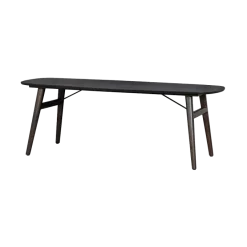 Tower Living Aura Eetkamertafel espresso 220 cm - Deens Ovaal