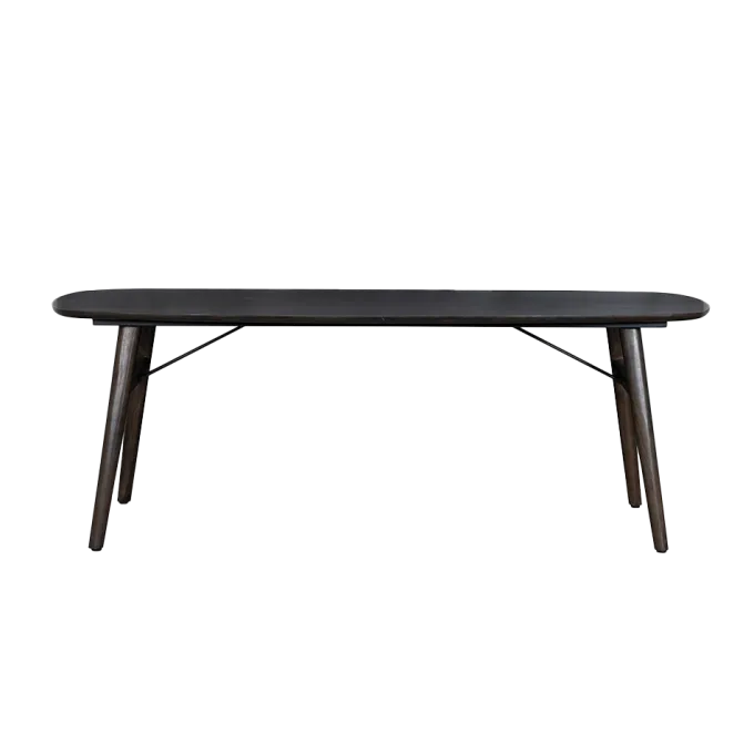 Tower Living Aura Eetkamertafel espresso 200 cm - Deens Ovaal