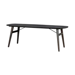 Tower Living Aura Eetkamertafel espresso 240 cm - Deens Ovaal