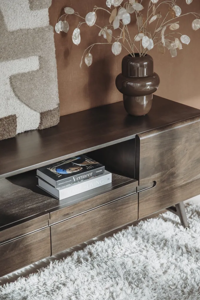 Tower Living Aura TV-meubel espresso 180 cm