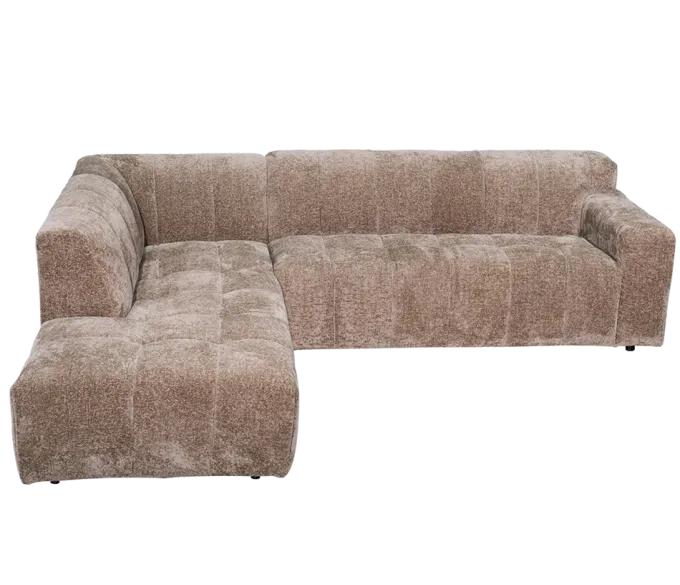 Tower Living Austin 2.5 zits + Ottoman Links - Haga 39 cappuccino