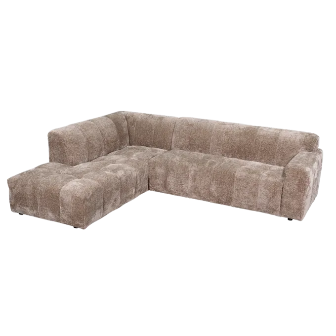 Tower Living Austin 2.5 zits + Ottoman Links - Haga 39 cappuccino